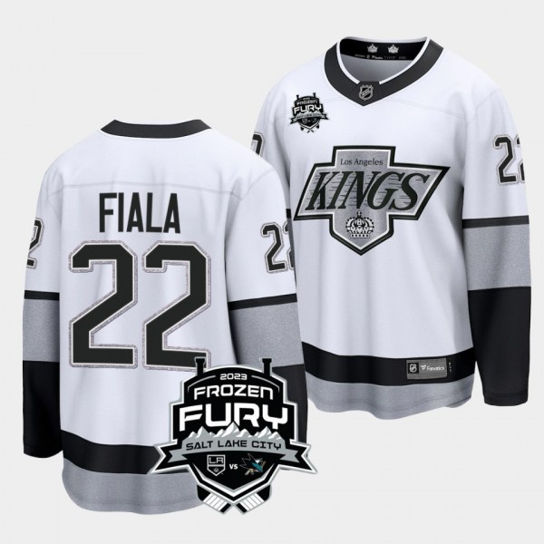 2023 Frozen Fury Kevin Fiala Jersey Los Angeles Ki...
