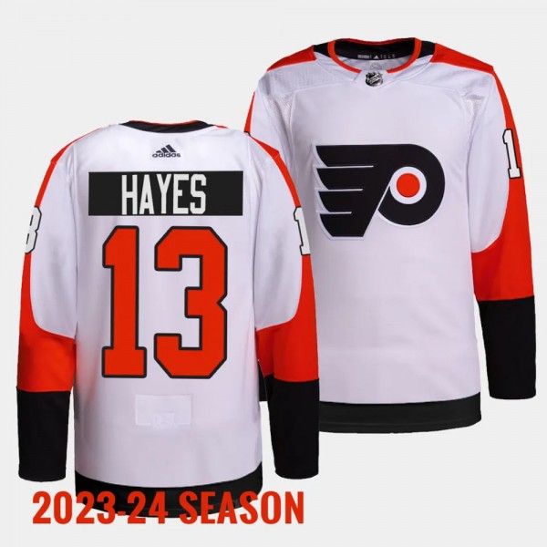 Kevin Hayes Philadelphia Flyers 2023-24 Away White...