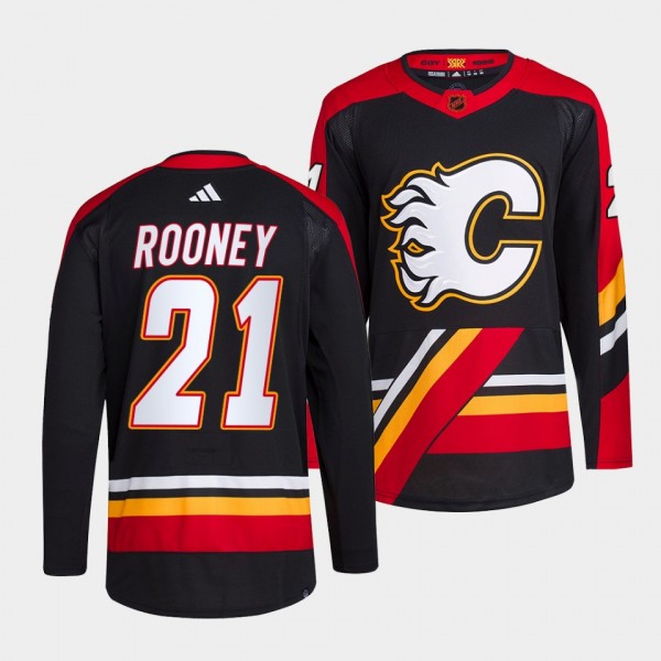 Kevin Rooney Calgary Flames 2022 Reverse Retro 2.0...