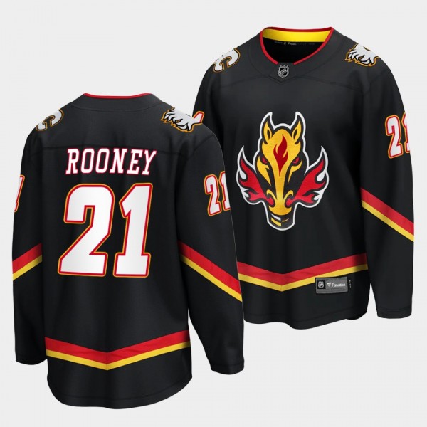 Kevin Rooney Calgary Flames 2022-23 Alternate Blac...