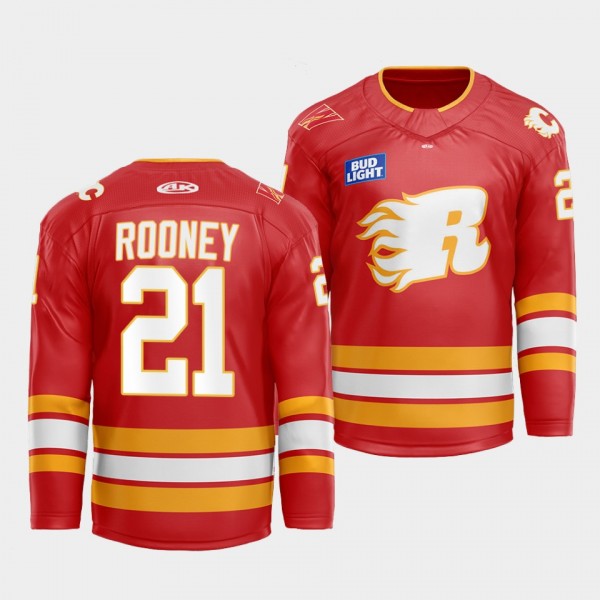 Flames X Rush X CGY Wranglers Kevin Rooney Calgary...