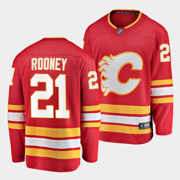 Kevin Rooney Calgary Flames 2022 Home Red Breakaway Player Jersey Men