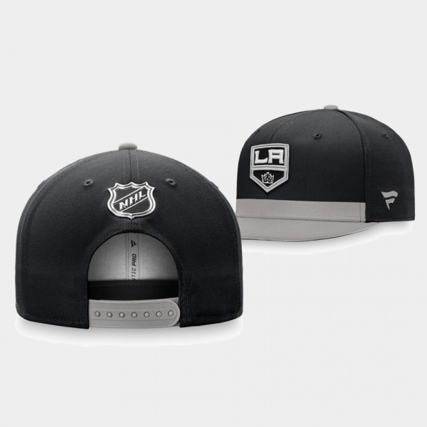 Los Angeles Kings Pro Locker Room Men Black Snapback Hat