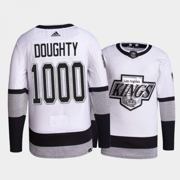 Drew Doughty #8 Los Angeles Kings 1000 Career Game...