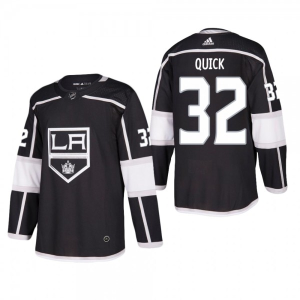 Men's Los Angeles Kings Jonathan Quick #32 Home Bl...