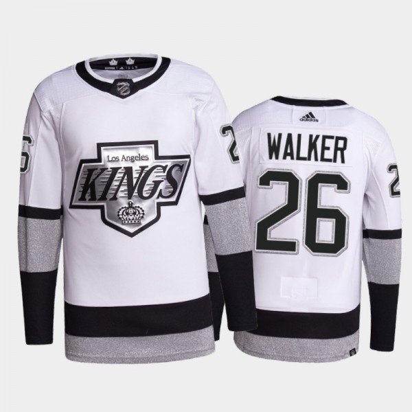 Sean Walker Los Angeles Kings Primegreen Authentic Pro Jersey 2021-22 White #26 Alternate Uniform