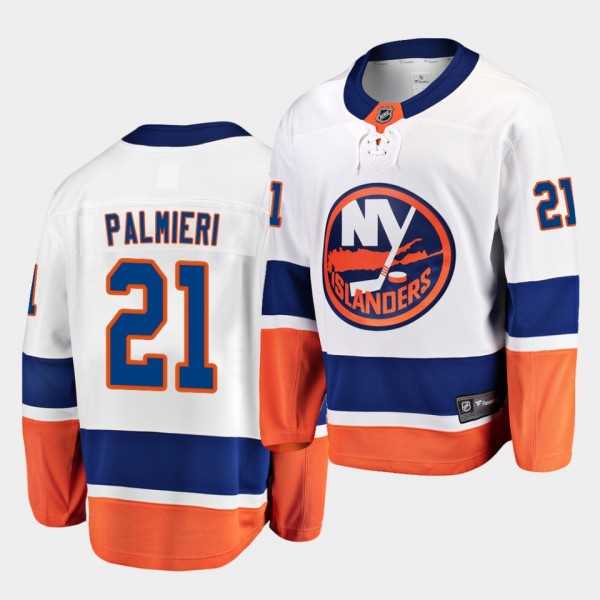 Kyle Palmieri New York Islanders Away Men White 20...