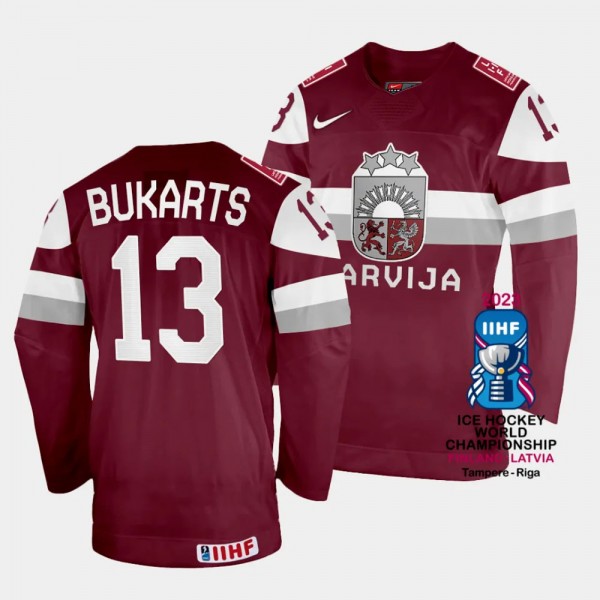 Rihards Bukarts Latvia Hockey 2023 IIHF World Cham...