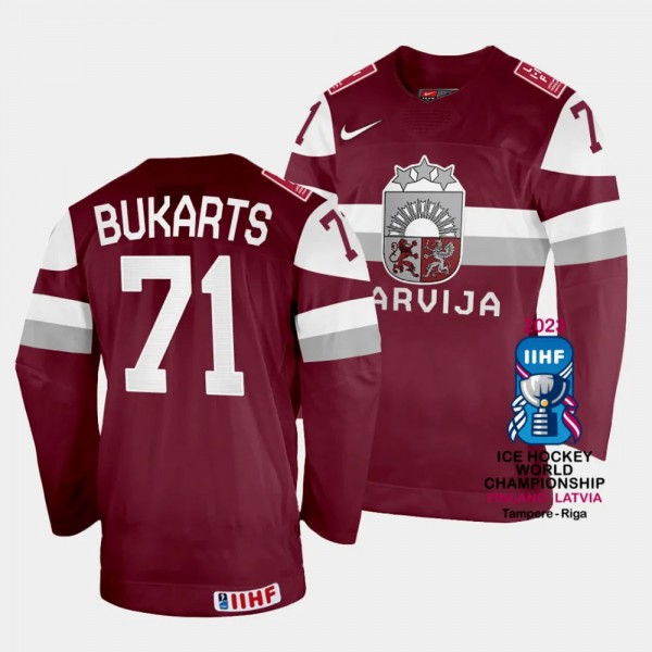 Roberts Bukarts Latvia Hockey 2023 IIHF World Cham...