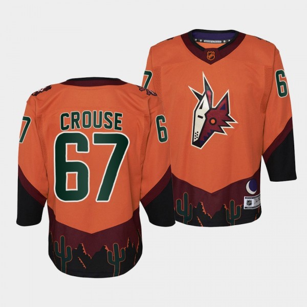 Youth Lawson Crouse Coyotes Orange Special Edition 2.0 Jersey