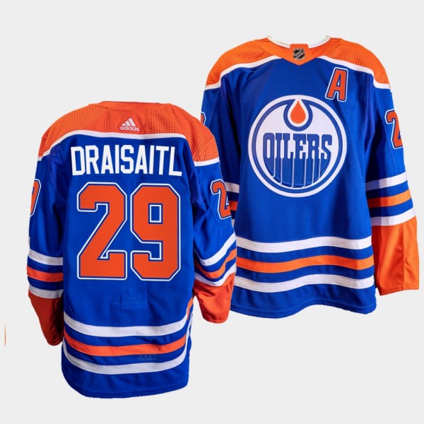 Leon Draisaitl Oilers 2022-23 Primegreen Authentic...