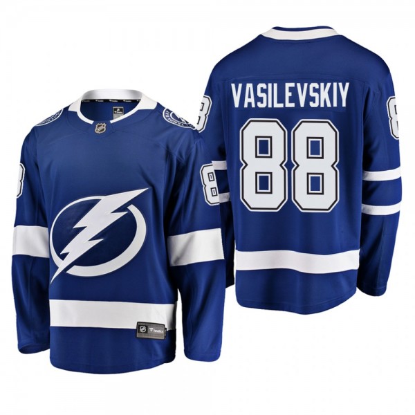 Men's Tampa Bay Lightning Andrei Vasilevskiy #88 H...