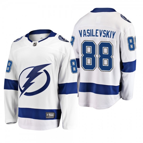 Men's Tampa Bay Lightning Andrei Vasilevskiy #88 A...
