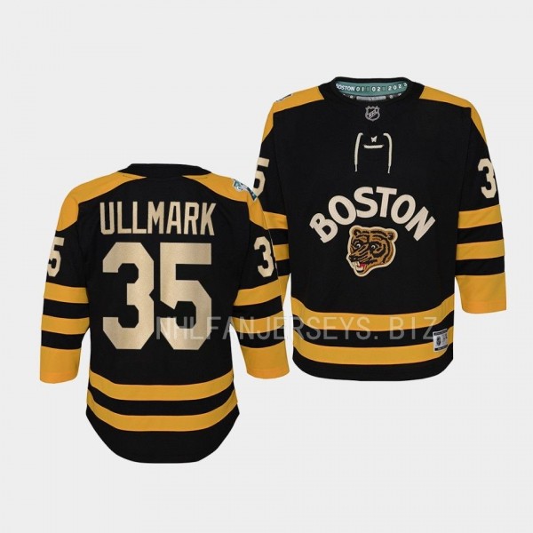 Boston Bruins Linus Ullmark 2023 Winter Classic Bl...