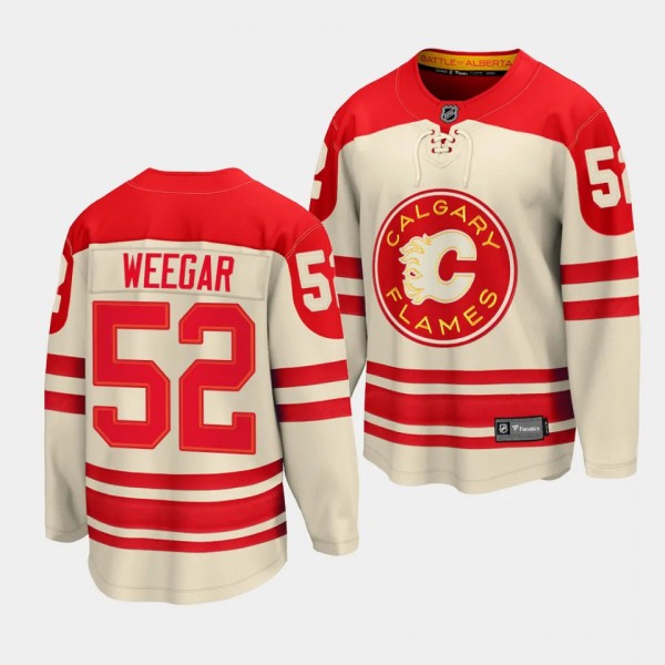 Calgary Flames MacKenzie Weegar 2023 NHL Heritage ...