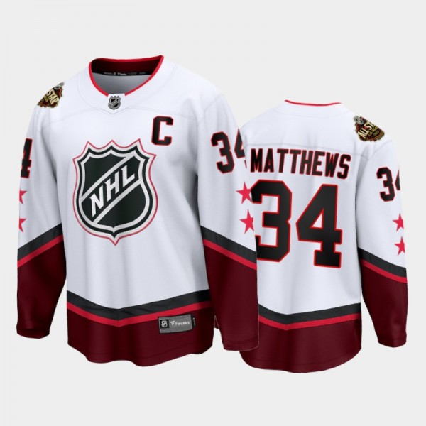 Toronto Maple Leafs Auston Matthews #34 2022 All-S...
