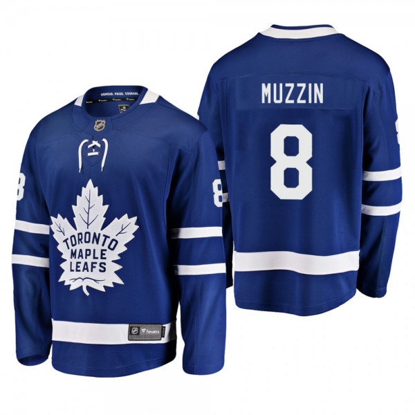 Men's Toronto Maple Leafs Jake Muzzin #8 Home Blue...