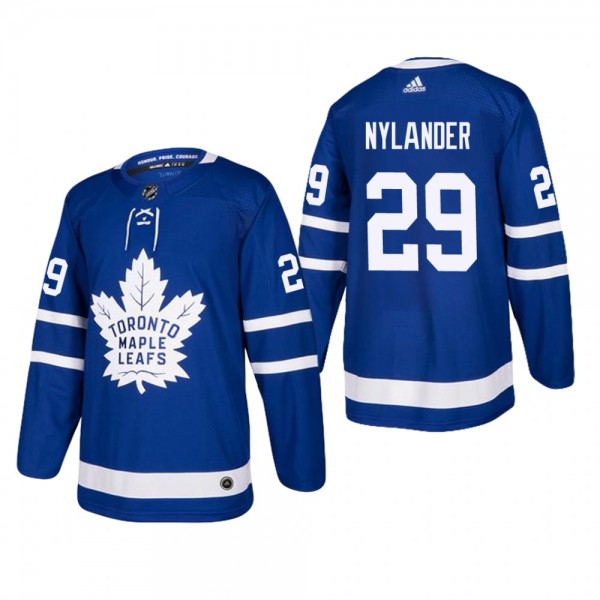 Men's Toronto Maple Leafs William Nylander #29 Hom...