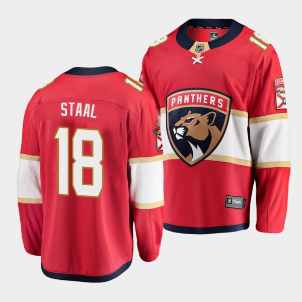 Marc Staal Florida Panthers Home Red Breakaway Pla...