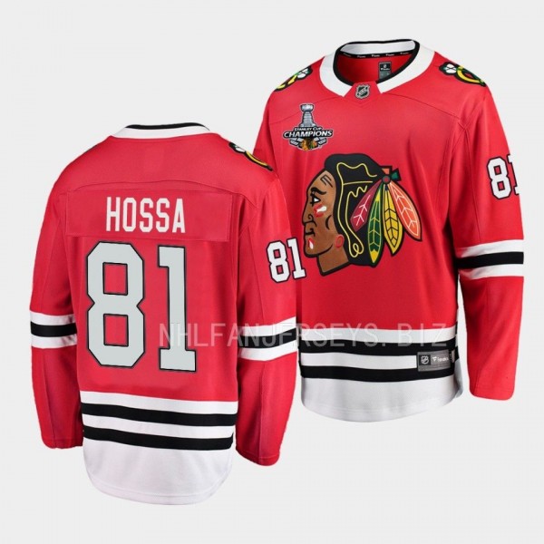 Chicago Blackhawks Marian Hossa 2015 Stanley Cup c...