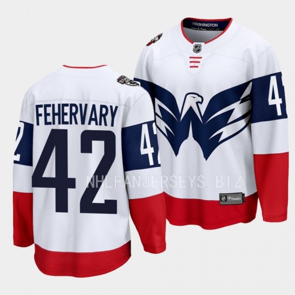 Washington Capitals Martin Fehervary 2023 NHL Stad...