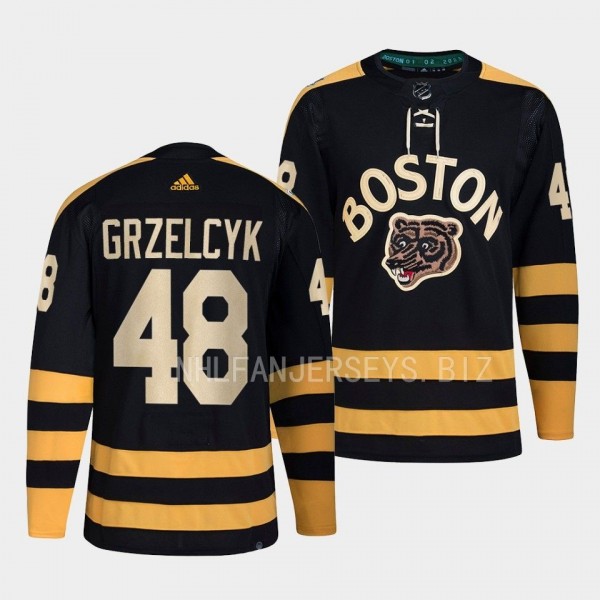 2023 Winter Classic Boston Bruins Matt Grzelcyk #4...