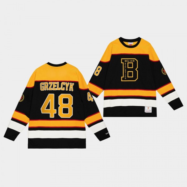 Boston Bruins NHL X Bel-Air Matt Grzelcyk Black #4...