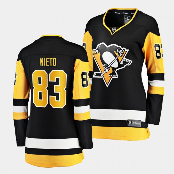 Matt Nieto Pittsburgh Penguins Home Women Breakaway Player 83 Jersey