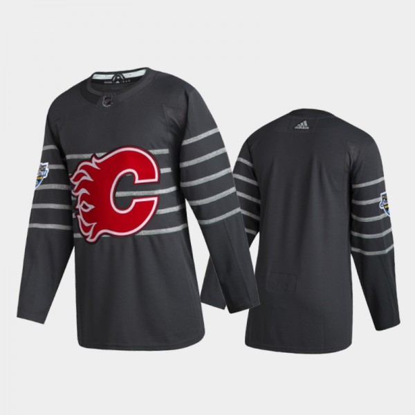 Men's Calgary Flames Gray 2020 NHL All-Star Game Authentic Adidas Jersey