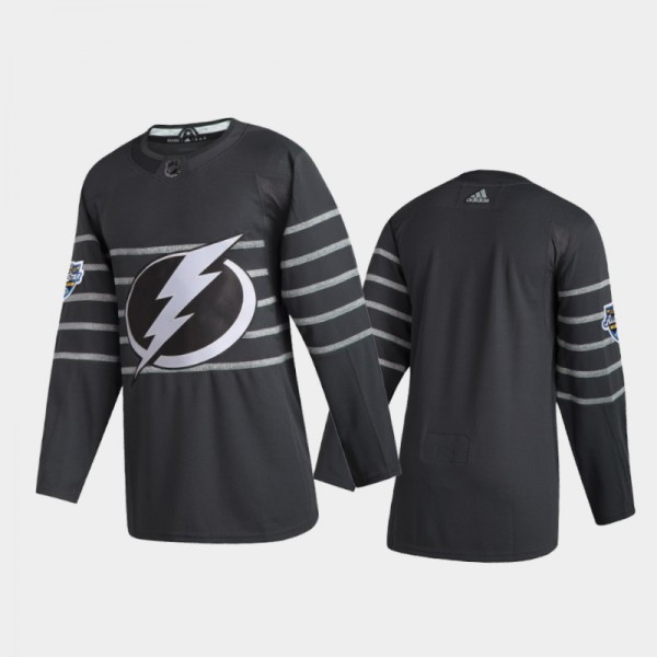 Men's Tampa Bay Lightning Gray 2020 NHL All-Star Game Authentic Adidas Jersey