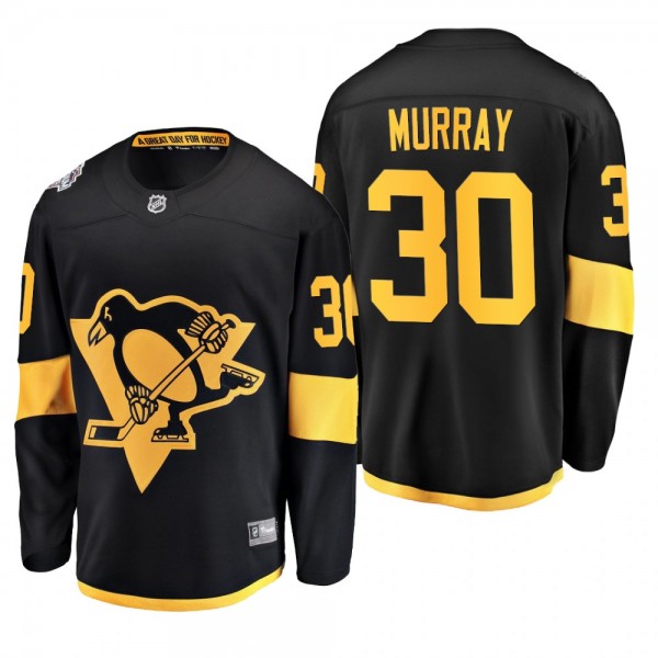 Penguins Matt Murray #30 Black Coors Light Breakaway 2019 Stadium Series Bad Jersey