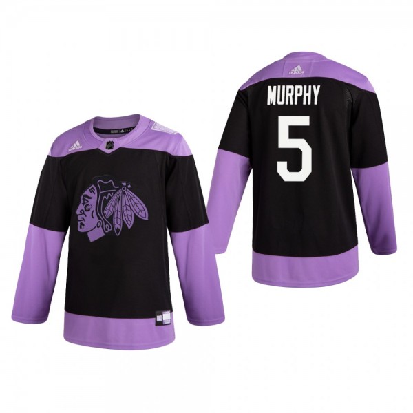 Connor Murphy #5 Chicago Blackhawks 2019 Hockey Fi...