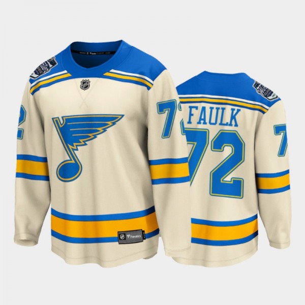 St. Louis Blues #72 Justin Faulk 2022 Winter Class...