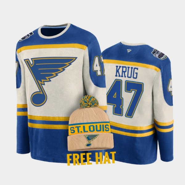 Torey Krug St. Louis Blues 2022 Winter Classic #47...