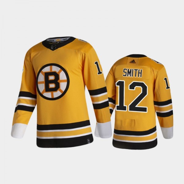 Men's Boston Bruins Craig Smith #12 Reverse Retro ...