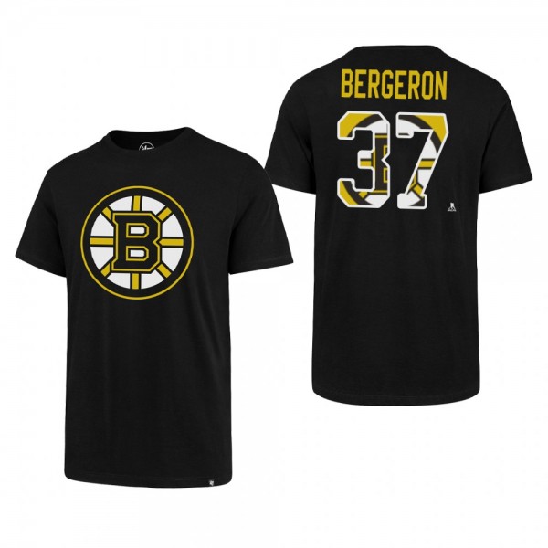 Men's Boston Bruins Patrice Bergeron #37 Short Sle...