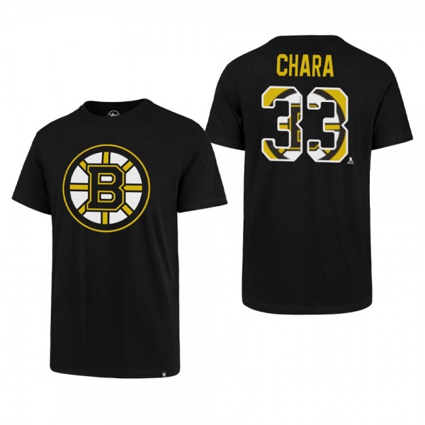 Men's Boston Bruins Zdeno Chara #33 Short Sleeve S...