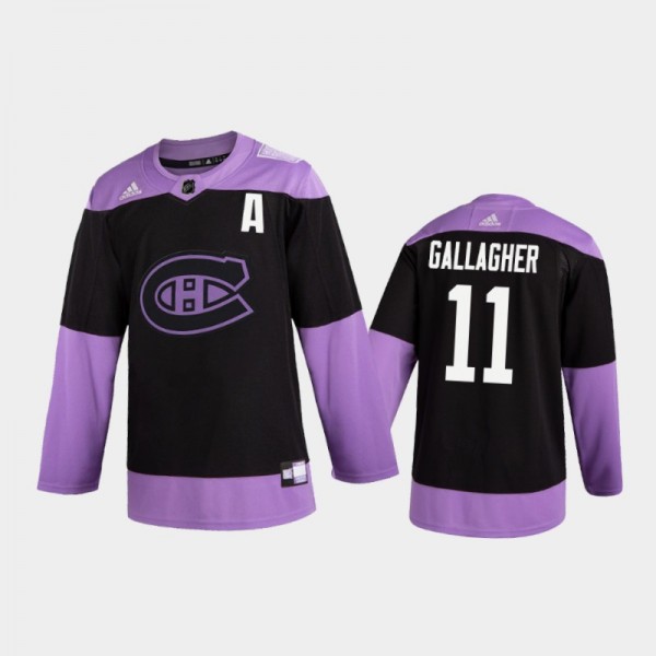 Men's Brendan Gallagher #11 Montreal Canadiens 202...