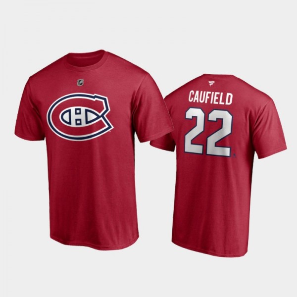 Men's Montreal Canadiens Cole Caufield #22 Authent...