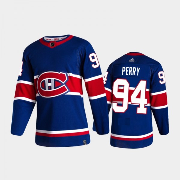 Men's Montreal Canadiens Corey Perry #94 Reverse R...