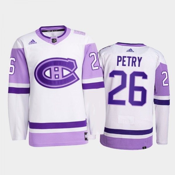Jeff Petry #26 Montreal Canadiens 2021 HockeyFight...