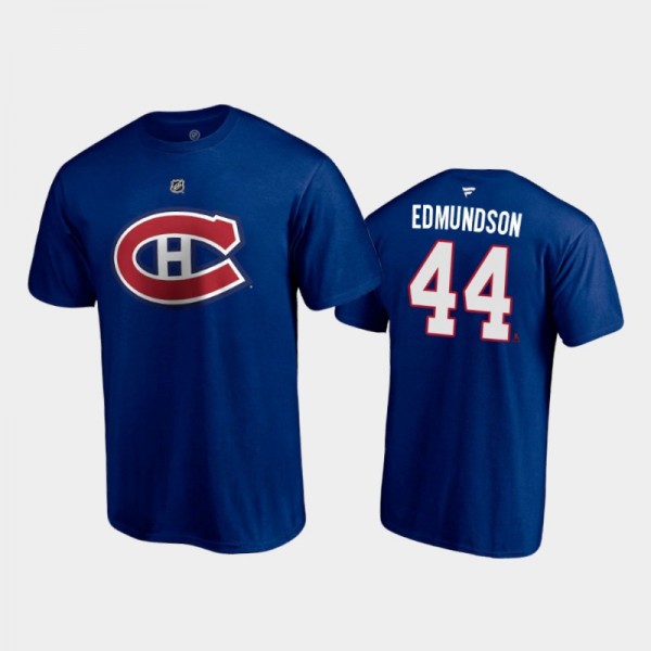 Men's Montreal Canadiens Joel Edmundson #44 Authen...