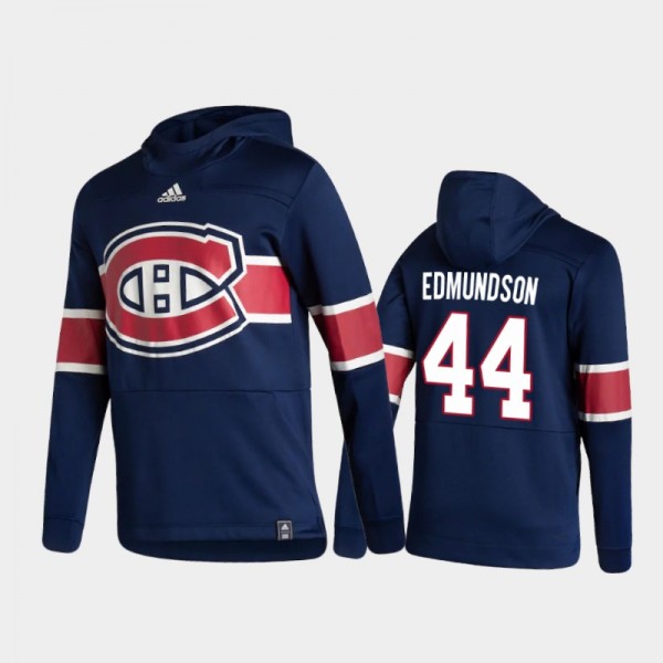 Men's Montreal Canadiens Joel Edmundson #44 Authen...