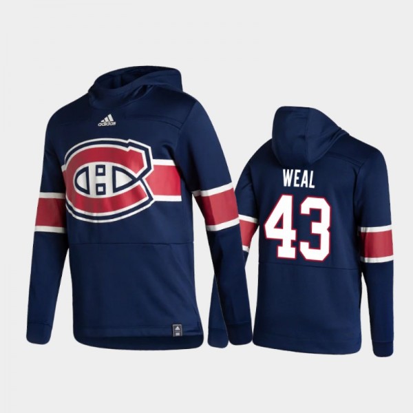 Men's Montreal Canadiens Jordan Weal #43 Authentic...