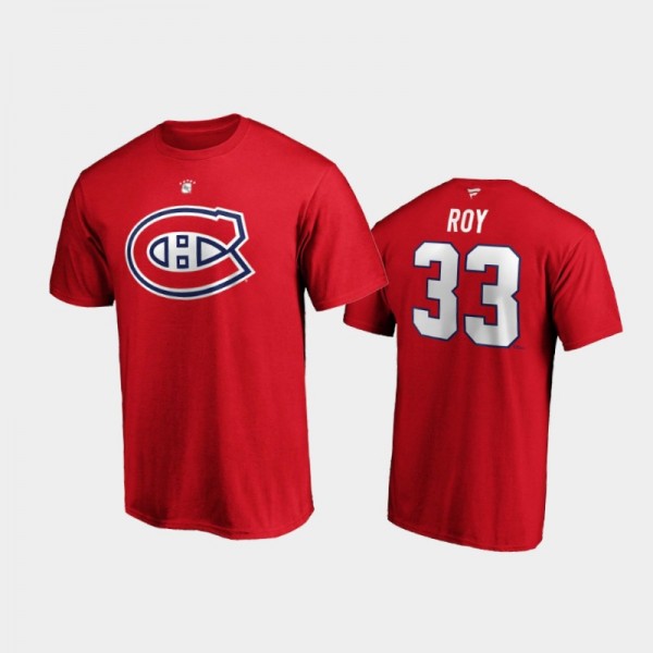Men's Montreal Canadiens Patrick Roy #33 Retired P...