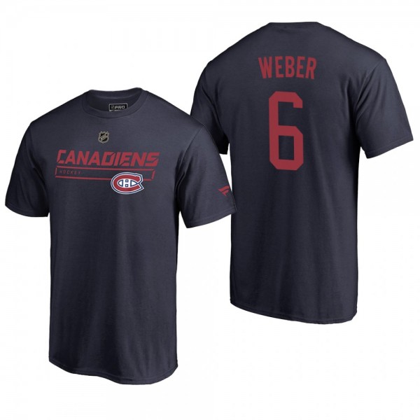 Men's Montreal Canadiens Shea Weber #6 Rinkside Co...