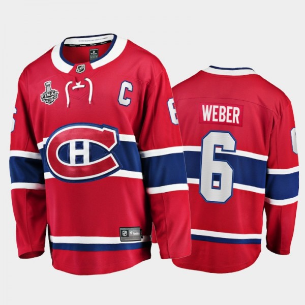 Montreal Canadiens #6 Shea Weber 2021 Stanley Cup ...