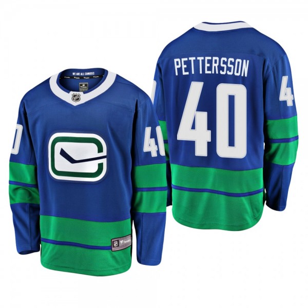 Vancouver Canucks Elias Pettersson #40 Alternate R...