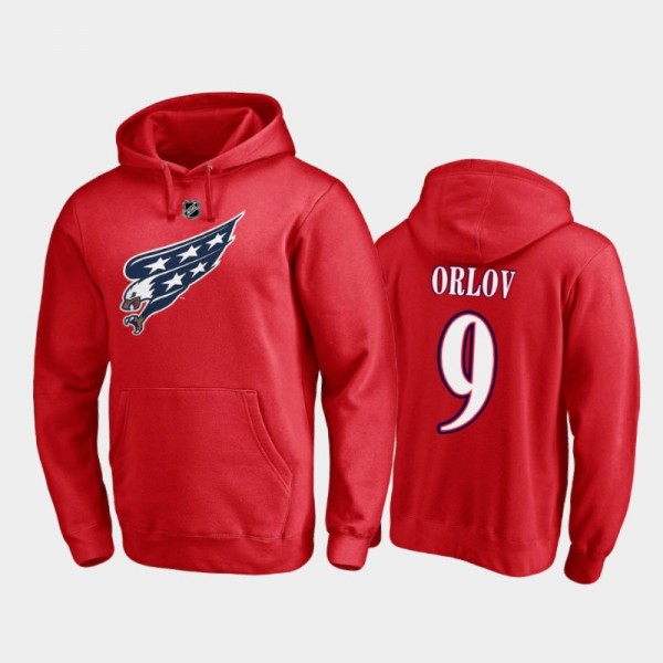 Men's Dmitry Orlov #9 Washington Capitals Red Spec...