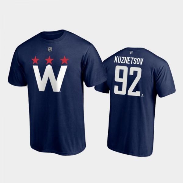 Men's Washington Capitals Evgeny Kuznetsov #92 Aut...